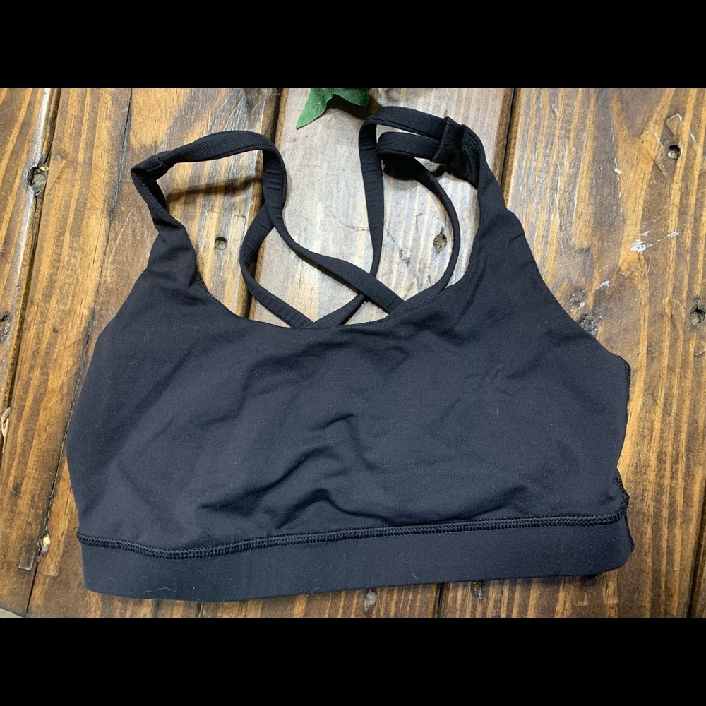 Black Lululemon Sports Bra